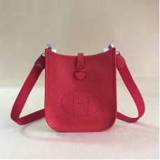 Hermes Mini Evelyne TPM Bag Red