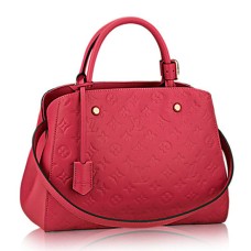 Louis Vuitton M41308 Montaigne MM Tote Bag Monogram Empreinte Leather