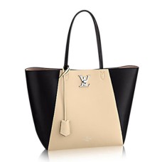 Louis Vuitton M42289 Lockme Cabas Shoulder Bag Taurillon Leather