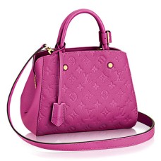 Louis Vuitton M50617 Montaigne BB Tote Bag Monogram Empreinte Leather