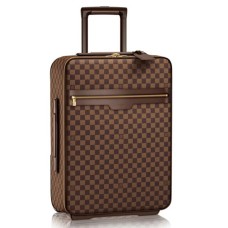 Louis Vuitton N23294 Pegase 55 Rolling Luggage Damier Ebene Canvas